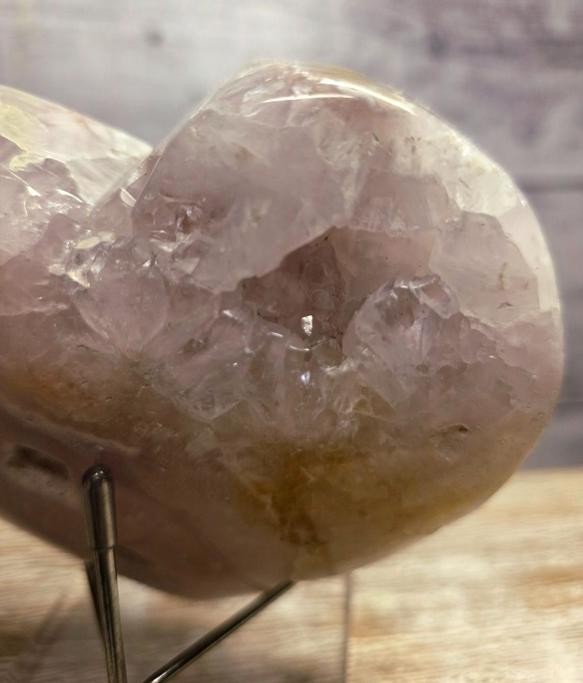 Minerali & Pietre curative: Wunderbares Pink Amethyst Herz 680g – Nuovo e nell'imballaggio originale da Matzingen venduto da Shay_Crystalz 3