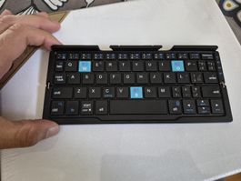 Foldable Bluetooth Keyboard - Portable & Rechargeable!