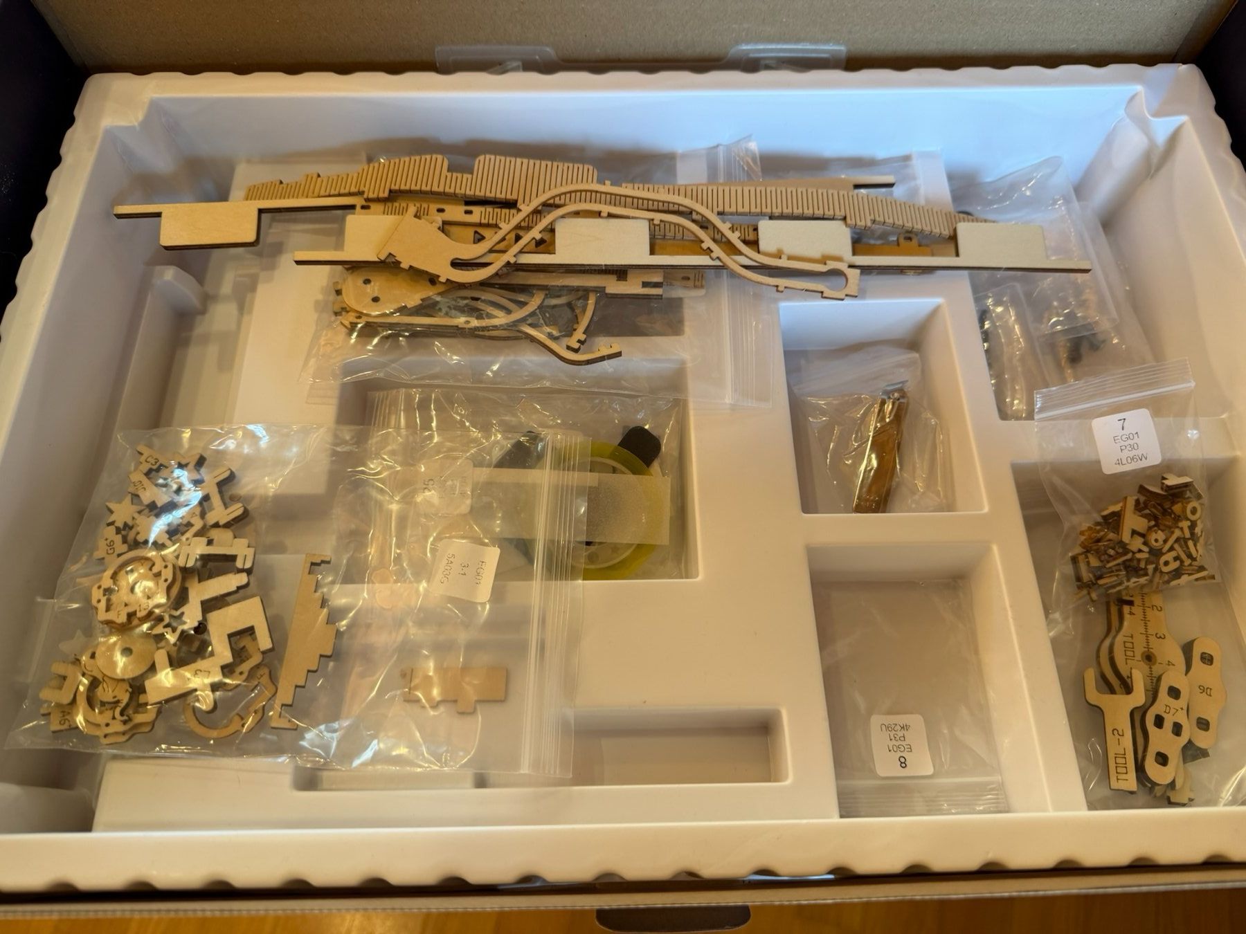 Flipper: Rokr Pinball // Flipper // 3D Holzbausatz zusammengebaut – Usato da Binz venduto da Tempelritter 6