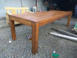 Tisch Esstisch Küchentisch Teak Holz Gartentisch Holztisch