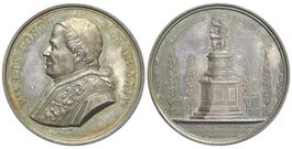 Rom, Pius IX., Silbermedaille A. XXIV (1869)