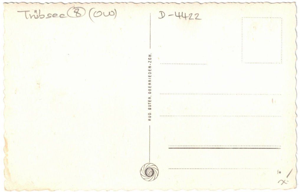 Cartoline postali: Engelberg - 7 Bild AK Trübsee – Usato da Binningen venduto da Mountainrider 1