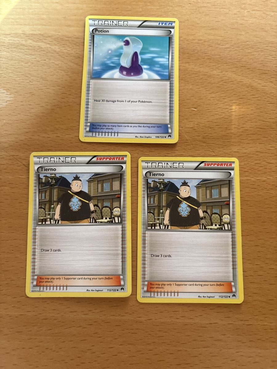 Pokémon Carte collezionabili: 3 Pokemon Trainer Karten – Usato da Balsthal venduto da Sven.sch