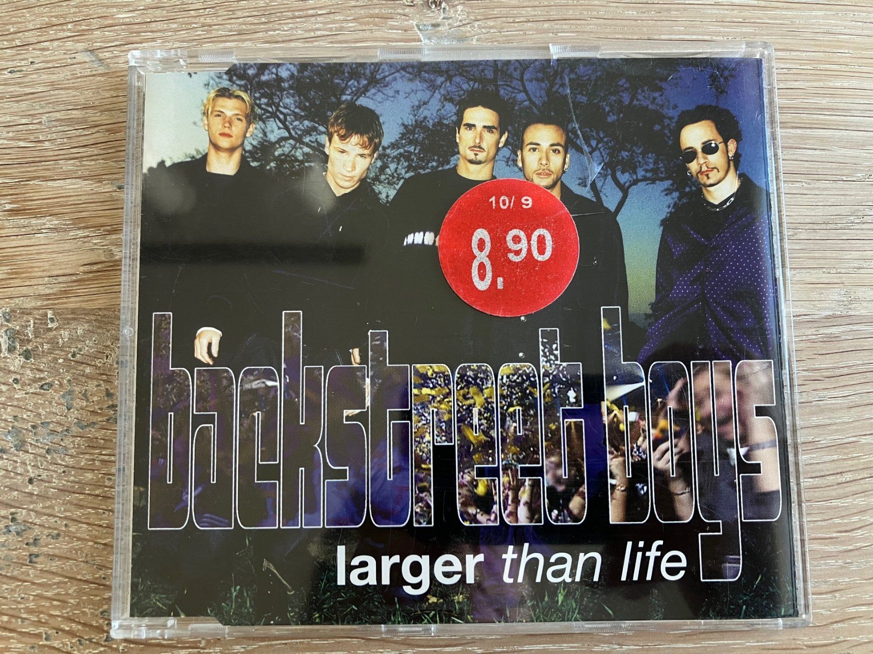 CD: CD-Single Backstreet Boys: Larger than life – Usato da Thun venduto da Rebeccat