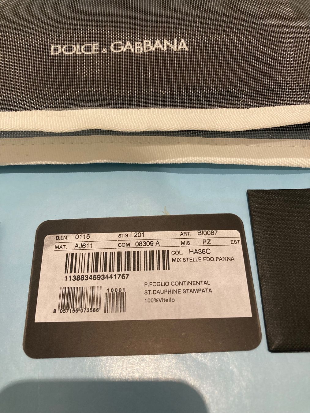 Dolce & Gabbana Portamonete: Dolce & Gabbana portafoglio – Usato da Paradiso venduto da Kayakara 3