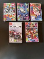 5 giochi Nintendo Switch set completo usato in buono stato