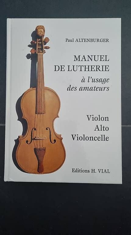 Libri: Manuel de lutherie – Usato da Vionnaz venduto da HERCE