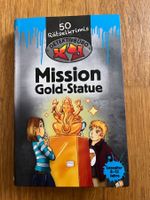 Taschenbuch "Mission Gold-Statue" - 50 Rätselkrimis, 8-12 J.