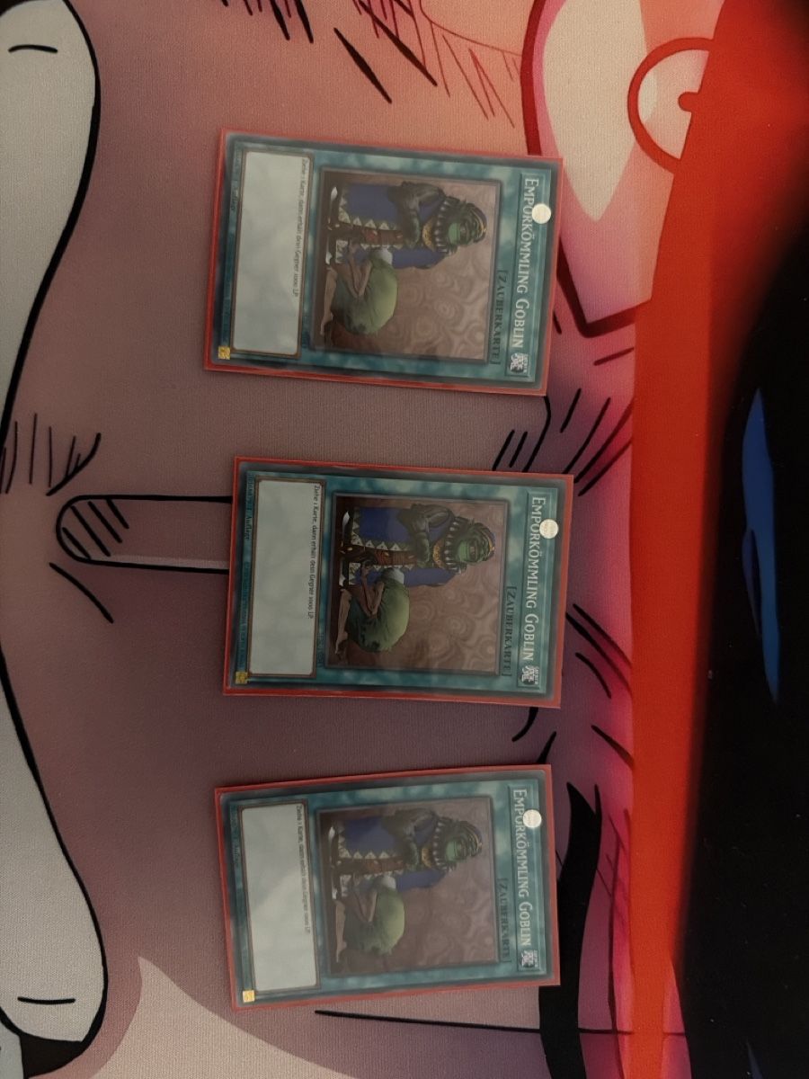 Yugioh Cartes à collectionner: Yugioh Emporkömmling Goblin 3 Stück – D'occasion à Arbon par ids 2