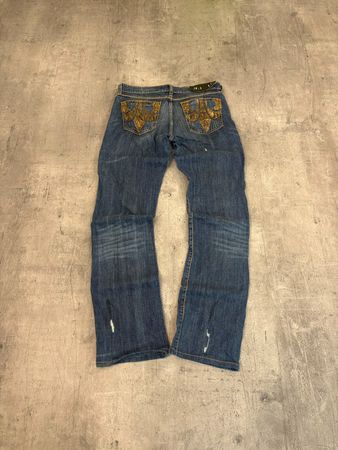 Vintage Miss Me Style Bootcut Flared Jeans (M)