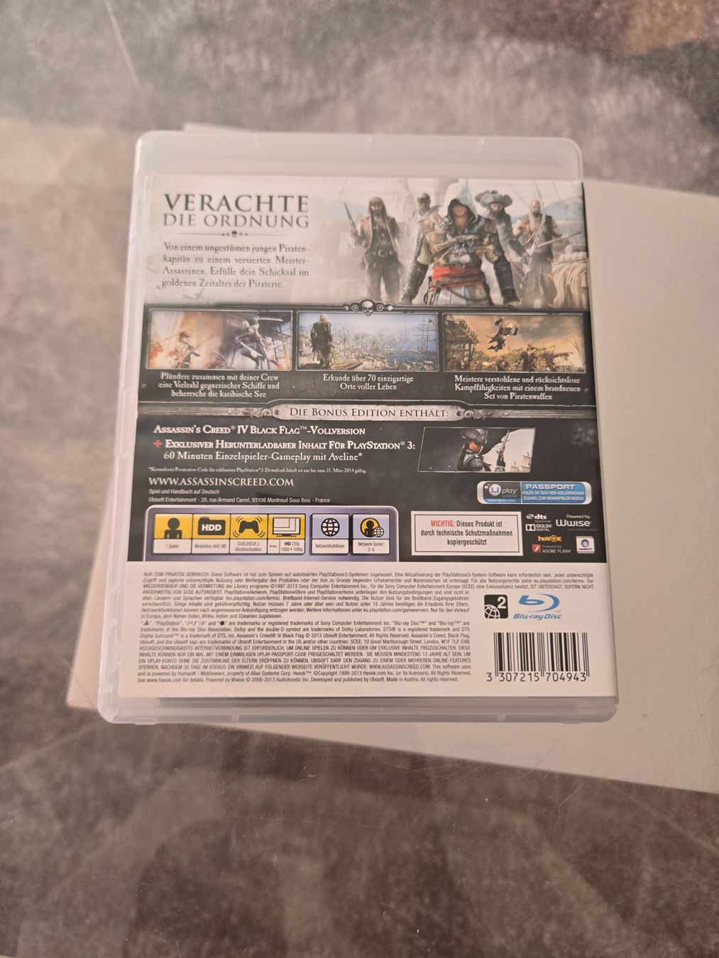 Giochi: Assassin's Creed 4 Black Flag PS3 – Usato da Bussigny venduto da Kfdlt 1