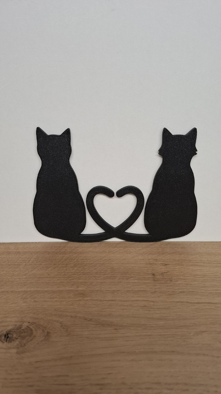 Tutte le decorazioni: Katzen Deko-Objekt mit Herz, Geschenk, Katze – Nuovo e nell'imballaggio originale da Zug venduto da marc.attinger 2