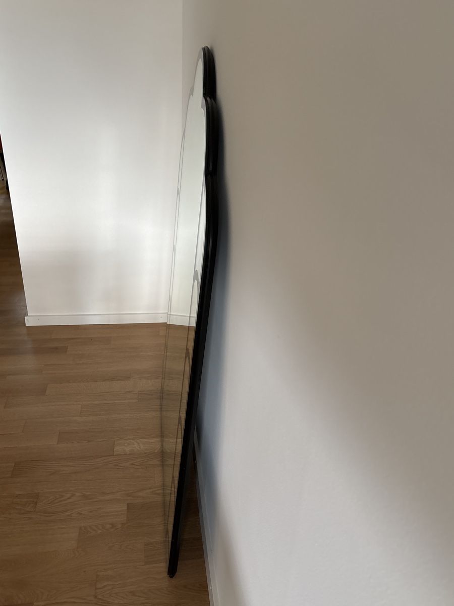 Spiegel: Unusual Deco Black Framed Mirror – Gebraucht aus Zürich von pau_d5s8 1