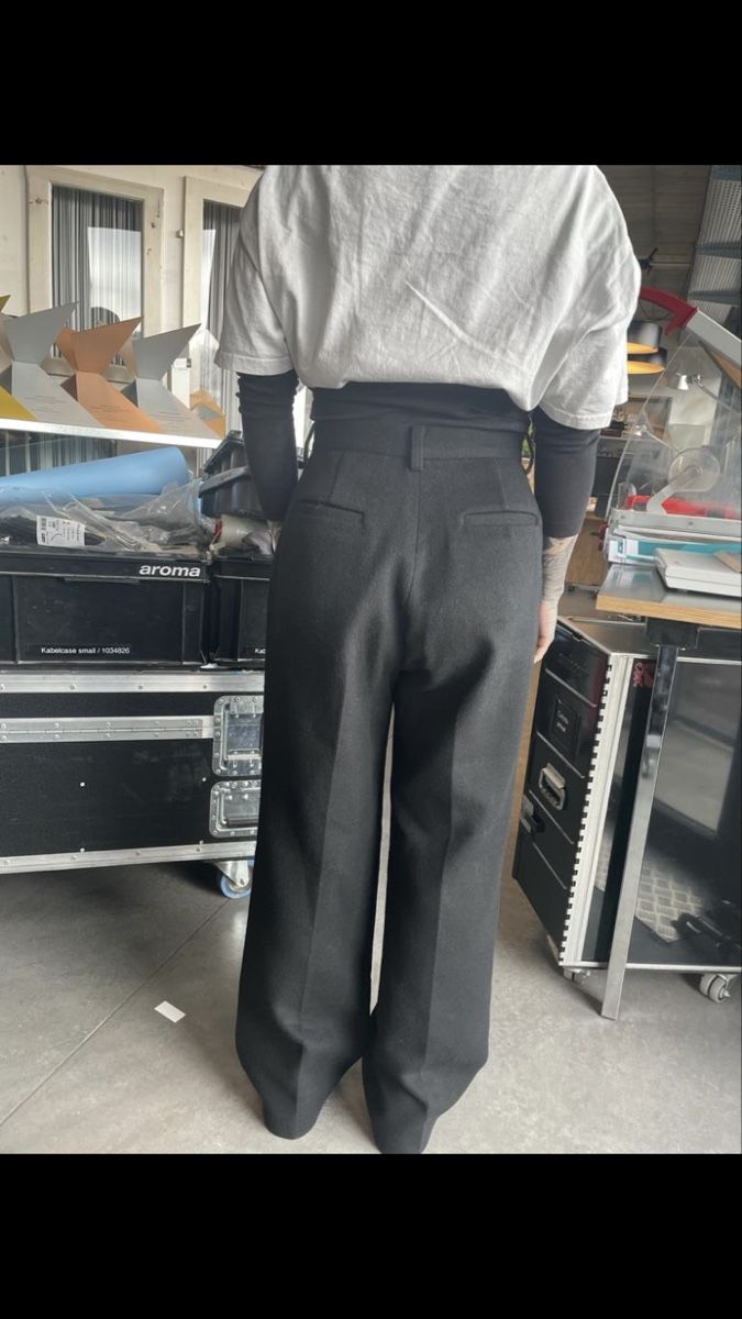 Pantaloni: Blossom Stoffhose Wolle M – Usato da Baden venduto da jessicachrist 1