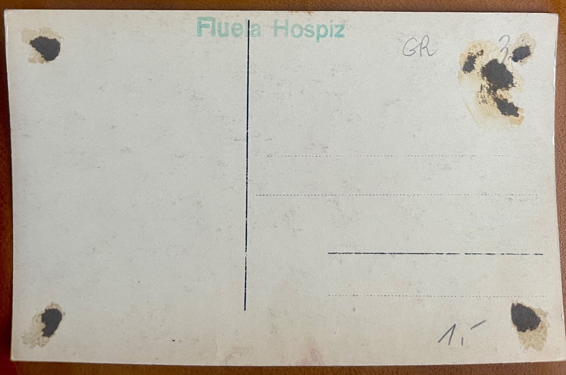 Cartoline postali: AK:  FLUELA - HOSPIZ – Usato da Lutry venduto da Ediego 1