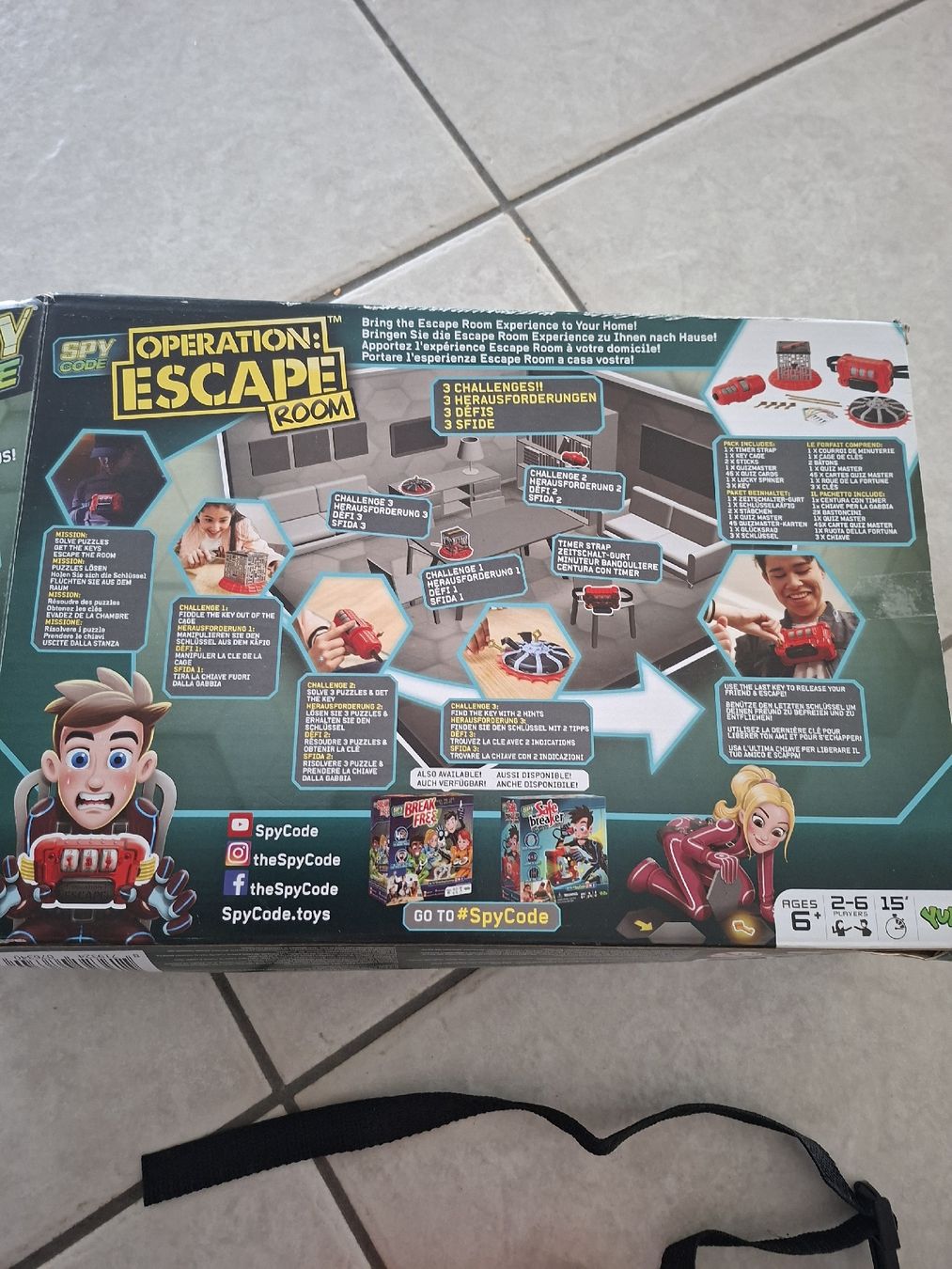 Giochi: Spiel operation escape room – Usato da Thun venduto da Thun67 1
