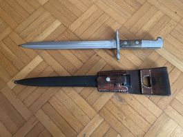 Bajonett Mod. 1918 Elsener Schwyz Klinge 300mm