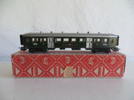 Märklin H0: SBB-Personenwagen 348/1, WS, mit Rautenkarton
