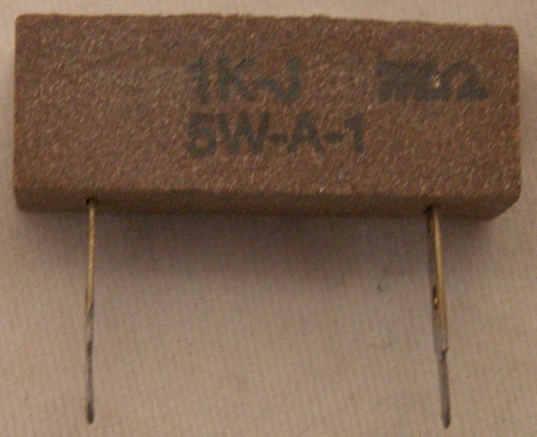 Componenti elettronici: 10x résistances 5W1k ohm – Nuovo (secondo la descrizione) da Attalens venduto da Gmsa68