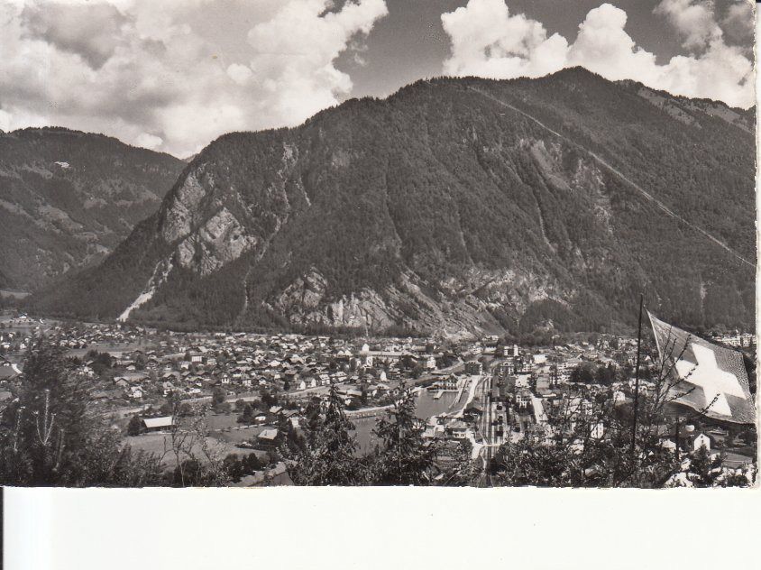 Cartoline postali: Interlaken ca. 1950 – Usato da Bürglen TG venduto da StampGraf