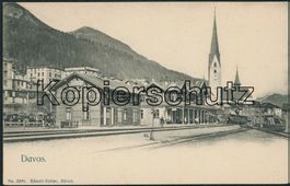 GRS Davos - Bahnhof - Rhätische Bahn RhB