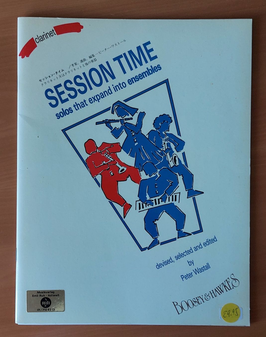 Instruments de musique: SESSION TIME clarinet - solos that expand into ensembles – Neuf avec emballage d'origine à Rotkreuz par CLASAX 1