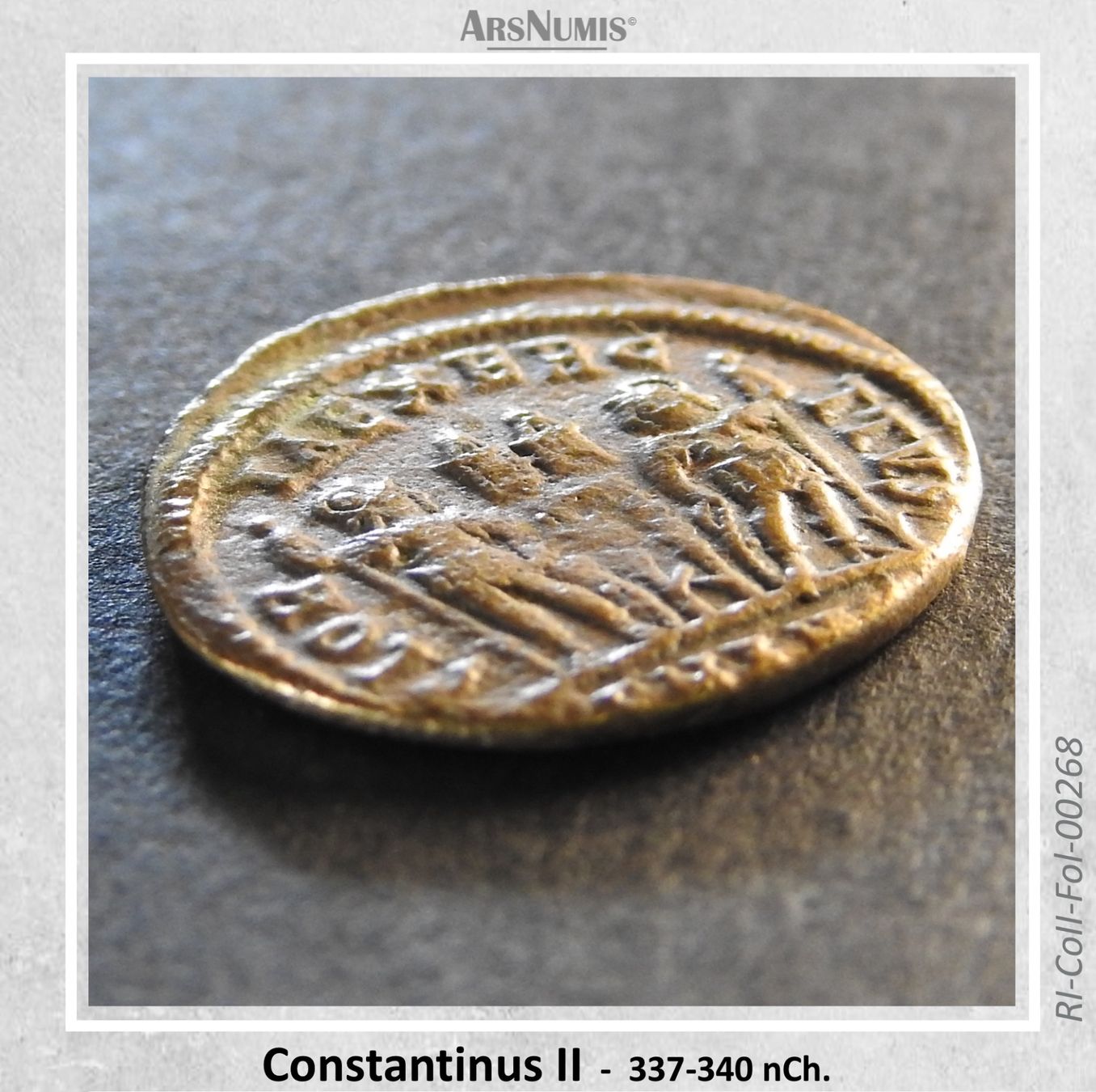 Tutti le monete: Römische Münze - Constantinus II – Usato da Oberwil b. Zug venduto da ArsNumis 3