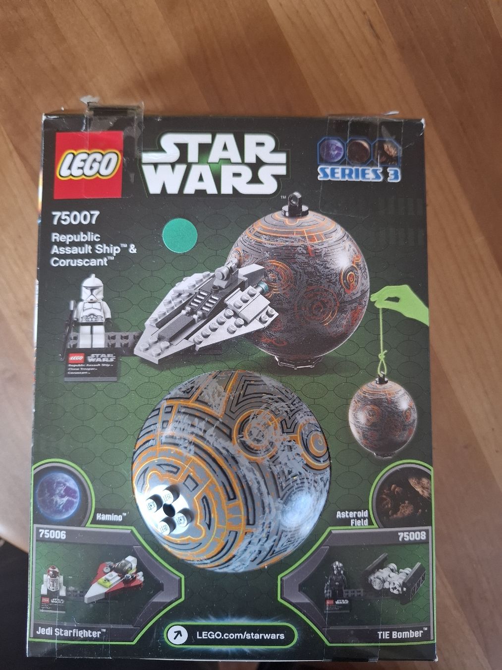 Lego Kit di costruzioni: StarWars Coruscant Planet – Usato da Zihlschlacht venduto da ena_n99x
