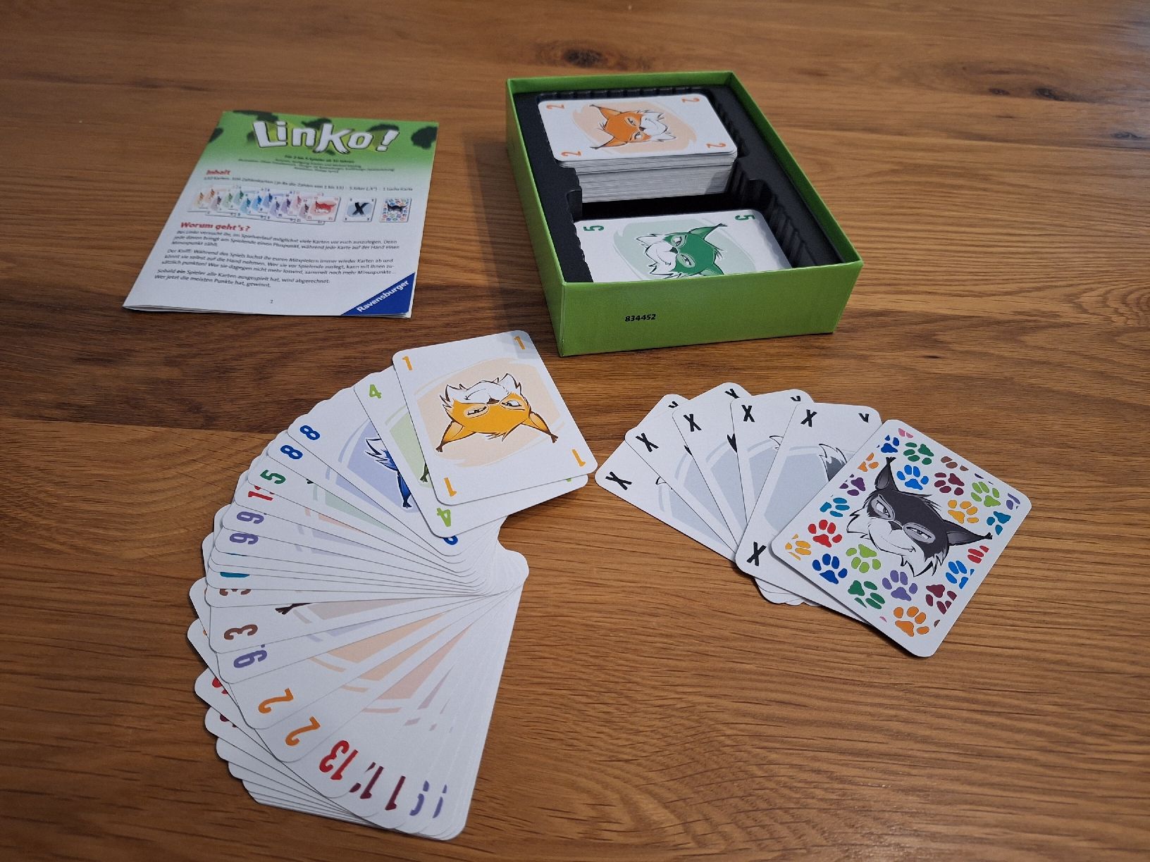 Ravensburger Giochi: Kartenspiel "Linko!" – Nuovo (secondo la descrizione) da Niederglatt ZH venduto da Bobsli 2