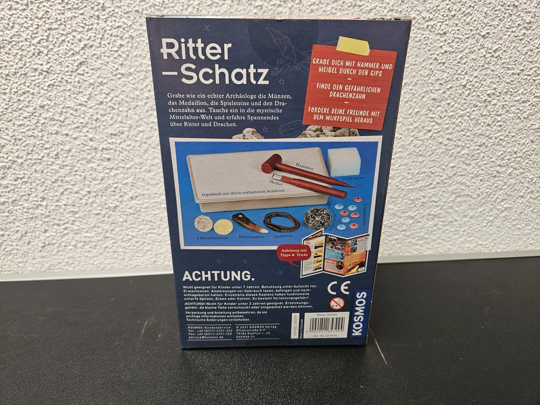 Kit bricolage: Neu - Kosmos - Ritter-Schatz Ausgrabung – Nuovo e nell'imballaggio originale da Dagmersellen venduto da Jarsetz_Restposten 1
