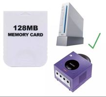 128 MB Speicherkarte Memory Card Nintendo Wii GameCube NGC