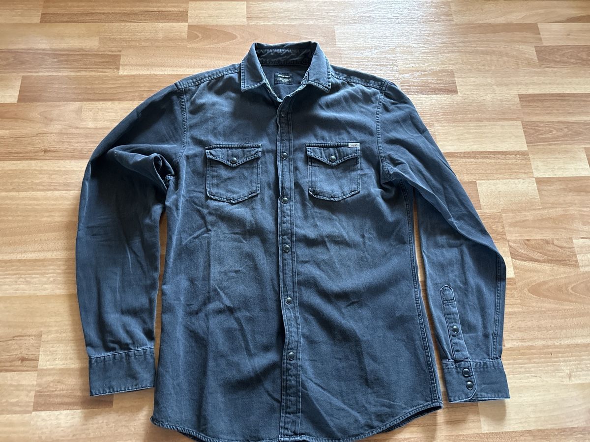 Camicie: Jack & Jones Jeanshemd Grösse S – Usato da Heiden venduto da fam_797q