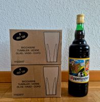 1 Liter Appenzeller und 12 Gläser