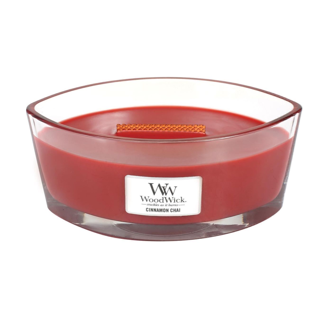 Yankee Candle Kerzen: WoodWick Cinnamon Chai Ellipse – Neu und originalverpackt aus Langwiesen von rtWebshop 2