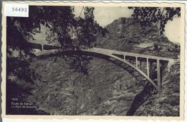 Route de Salvan - Le Pont de Gueuroz