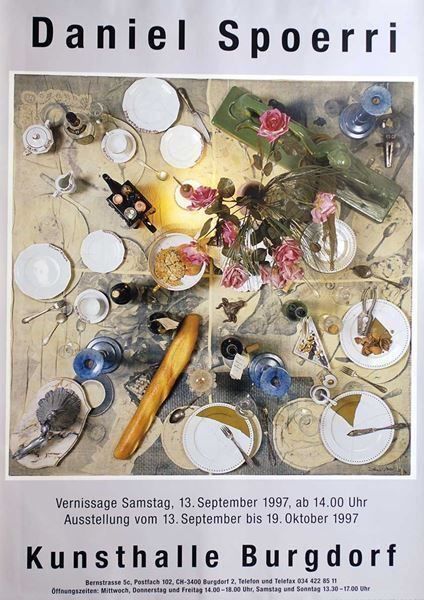 Foto & Immagini: Daniel Spoerri – Nuovo (secondo la descrizione) da Bern venduto da Vintage-Art-Poster