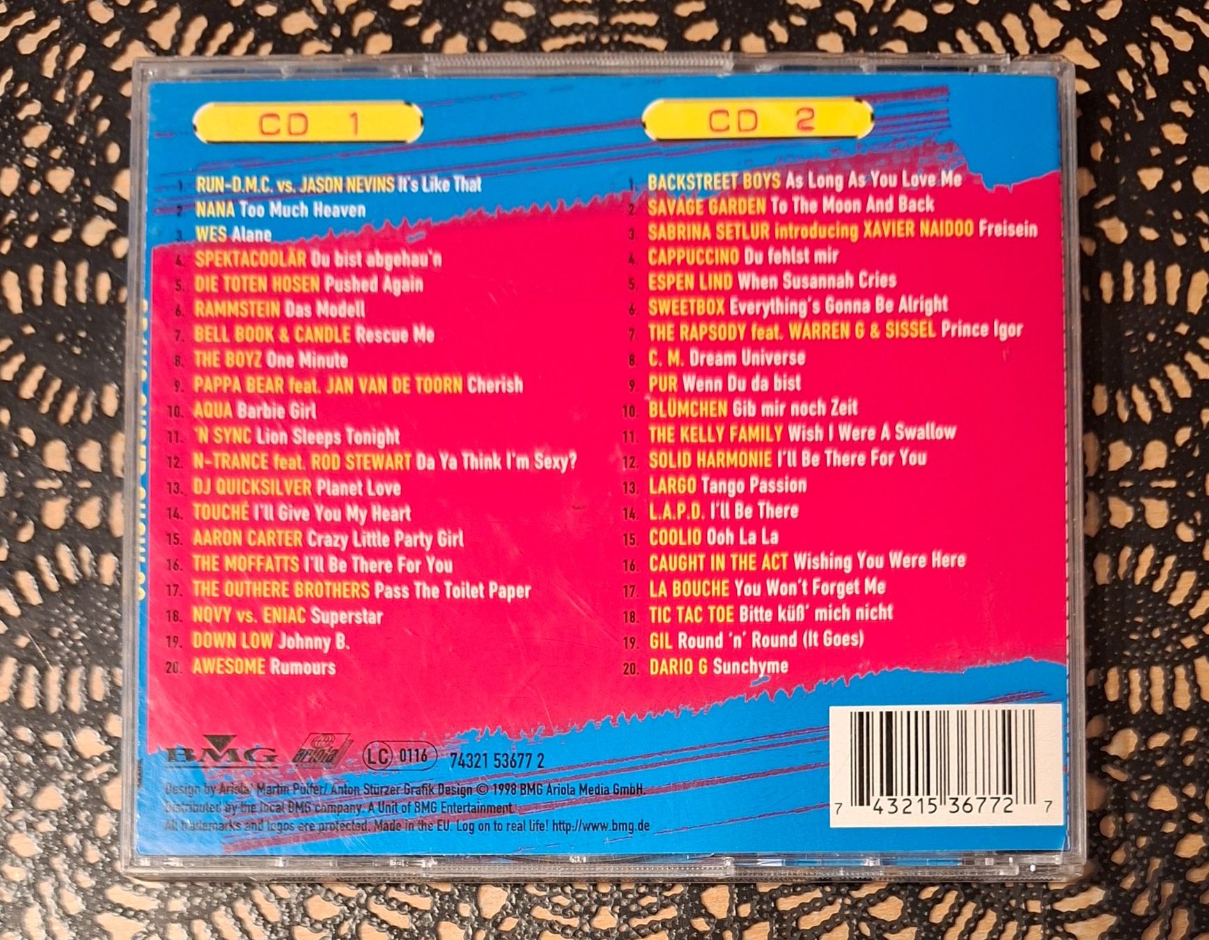 CD: Bravo Hits - Super Show 1998, 2CD Compilation Sampler 1998 – Usato da Amriswil venduto da Celini3 1