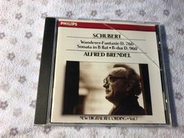 Schubert: Brendel - Wanderer-Fantasie, Sonate (CD)