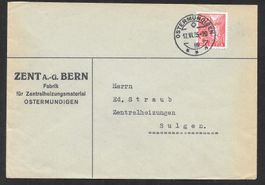 Ostermundigen Bern illustrierter Brief Zent A.G. 17.6.1935