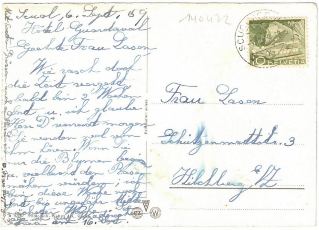 Cartoline postali: Scuol - Gondelbahn Motta Naluns – Usato da Binningen venduto da Mountainrider 1