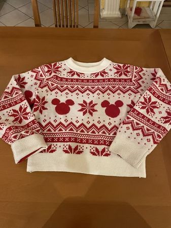 Neu Mädchen Weihnachten Pullover NEU 134/140