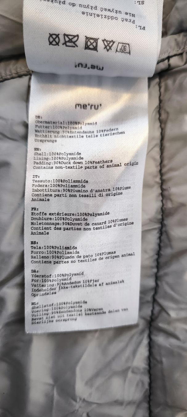 Meru Giacche: Meru' Echtdaunen-Isolations-Jacke S – Usato da Ebikon venduto da brombomboli 4