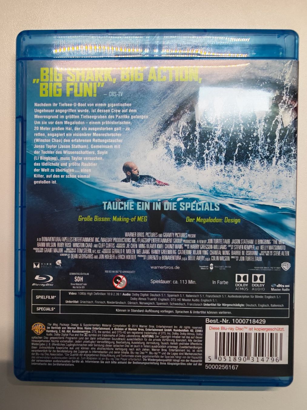 Alle DVDs: MEG – Gebraucht aus Liestal von Kratzilla 2