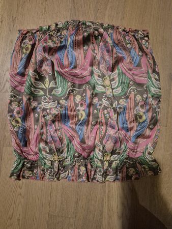 Miss Selfridge Seidentop, Tanktop, Gr. 40, gemustert, Sommer