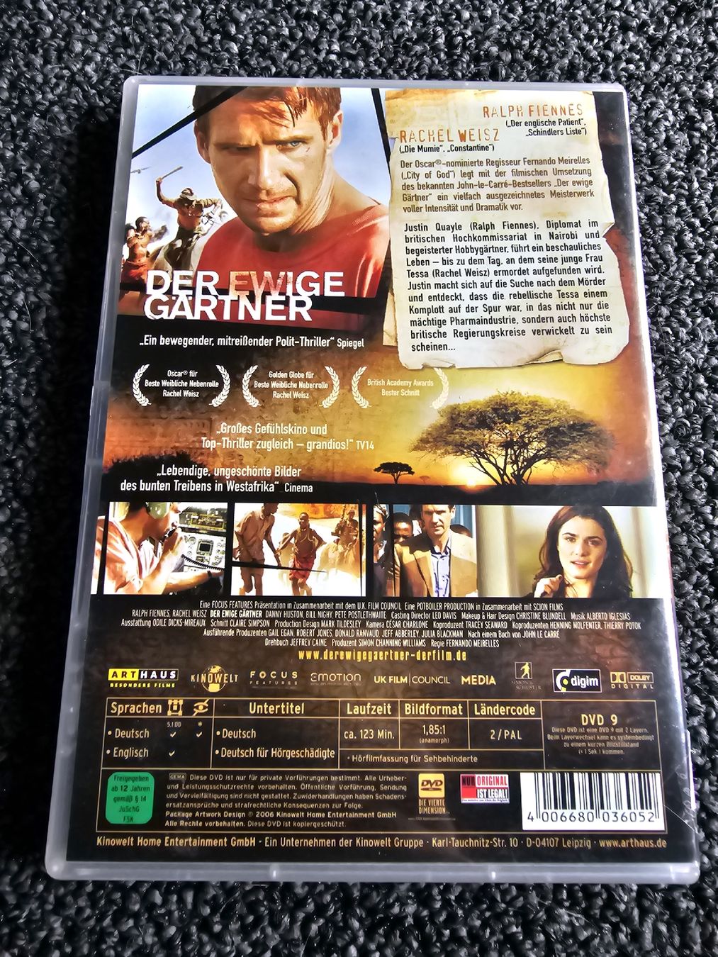 Tutti i DVDs: Der Ewige Gärtner (20589) – Usato da Ruswil venduto da jan_bxl5 1