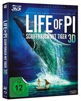 Blu-ray  Life of Pi - Schiffbruch mit Tiger 3D + Blu-ray