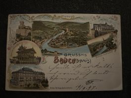 Gruß aus Baden Zingg-Litho 1897