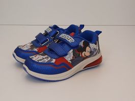 DISNEY Mickey Kinder Sneaker Klettverschluss Gr. 26