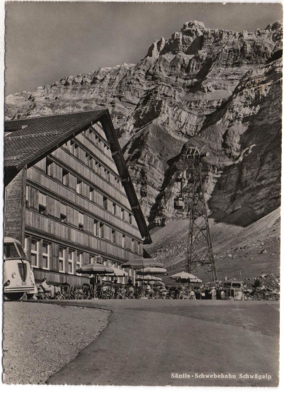 Cartes postales: SCHWÄGALP Schwebebahn Säntis - Postauto – D'occasion à Jona par philajona