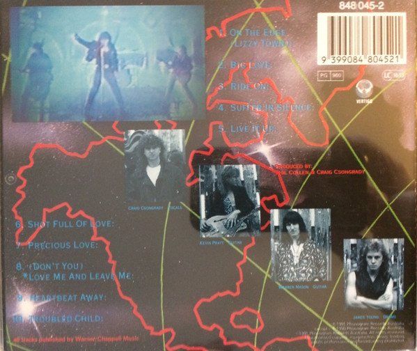 CDs: BB Steal – On The Edge – D'occasion à Gingins par Demonseed 1